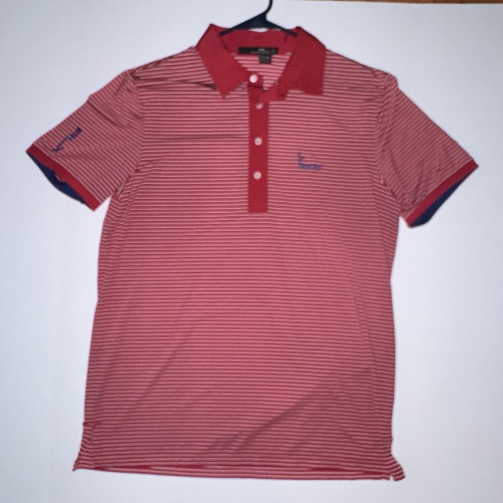Men's Large Ralph Lauren RLX Performance Golf Polo Burnt Pine Sandestin Florida